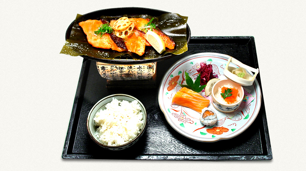 Saikyo Salmon Set